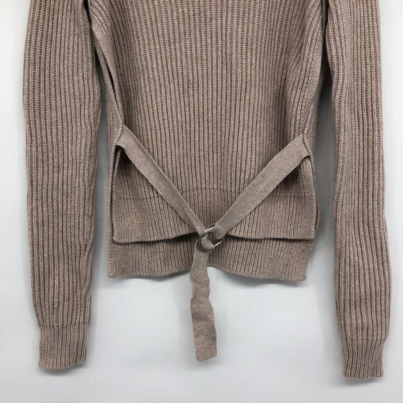 All Saints Cream Cotton East Jumper Pullover, Sweater, Crew, size S - Picture 7 of 16